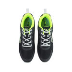 Fila Advance 男 慢跑鞋 緩衝 彈力 黑 綠 [1-J319W-016], , large