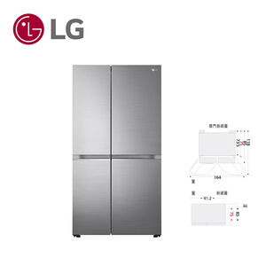 LG GR-B734SV對開冰箱