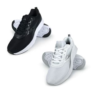 DIADORA迪亞多那 生活時尚運動鞋 男運動鞋 男鞋 反光 電繡 透氣 散熱 Q彈 減壓 彈力 輕量 止滑 黑 白