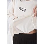 (XL) blackfriday質感棉質純棉杏色短袖上衣二手衣, , large