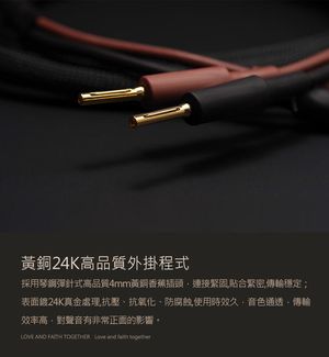 SPOTLESS高階喇叭線 / 2.5米+2.5米
