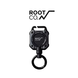 【Leo手機周邊專賣店】ROOT CO. 360度正方形多功能登山扣 / MAG REEL SQR. / 灰色