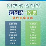 【BVD】石墨烯1/2乾爽氣墊襪5入-M-B665 襪子/短襪/除臭襪, , large