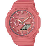 CASIO 卡西歐 G-SHOCK 珊瑚粉 八角雙顯手錶 GMA-S2100-4A2, , large