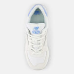 Kixpress-New Balance 女 休閒鞋 運動 經典 復古 B楦 NB 574 緩震 麂皮 海鹽 藍 [WL5742BC], , large