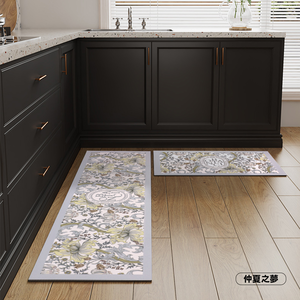 Buy big and get small new technology instant water-absorbent and oil-proof leather soft floor mat
