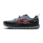 Brooks Cascadia 18 男 慢跑鞋 運動 路跑 避震緩衝象限 穩定 藍黑 [1104262E004], , large