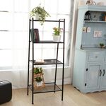 【H&R安室家】 工業風四層梯形收納置物架 BCF47(2色任選), , large