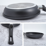 御鼎麥飯石平底鍋-18cm-2支, , large