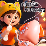 【啾愛你】USB充電自動感應跳舞章魚-綠色, , large