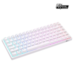 [樂維科技]RK84 75% 藍牙三模無線機械鍵盤 紅軸 RGB 白色, , large