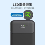 【Leo手機周邊專賣店】PHILIPS飛利浦  自帶三線快充行動電源  / DLP1912CB/96 / 黑色, , large