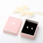 【Angel & Me】天使 夢想 翅膀 Wing s925 純銀 厚鍍 18k 玫瑰金 一對 耳環 耳夾 生日 禮物, , large