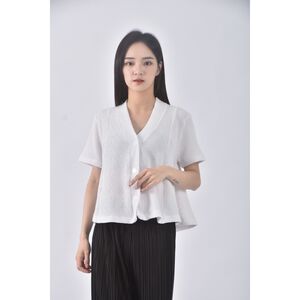 (S) nolita editionv領白色短袖上衣二手衣