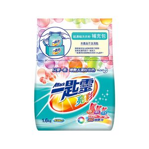 Attack color powder detergent refill