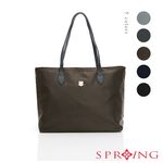 SPRING-質感尼龍托特包大肩背包商務輕便肩背包-多色, , large