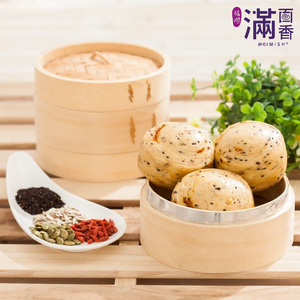 [滿面香] 五穀全稞麥(無糖)饅頭
