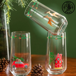 【SOLO Vintage】LCW Home 470ml Christmas Glass Set of 3 Made in Turkey, , large