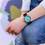 CITIZEN 星辰 光動能潮男時尚大三針手錶-湖水綠 AW1760-14X, , large