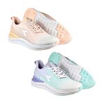 DIADORA迪亞多那 極光輕量慢跑鞋 女運動鞋 女鞋 時尚 漸層 透氣 吸震 減壓 Q彈 氣墊乳膠鞋墊 止滑 粉 紫, , large