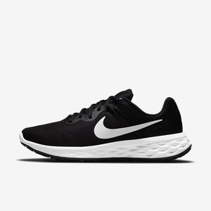 Nike Revolution 6 NN 男 慢跑鞋 運動 休閒 健身 緩震 透氣 舒適 黑白 [DC3728-003]