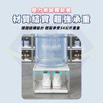 【禾統】抽拉式透明鞋盒 / 透明灰 / 入(收納鞋盒 透明鞋盒 鞋子收納盒 正開鞋盒 鞋櫃 鞋架), , large