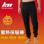 【KN】韓風休閒輕暖刷毛男保暖褲KN682, , large