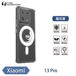 [O-ONE] O-ONE MAG Military-Grade Magnetic Case for Xiaomi 小米 13 Pro Shockproof & Drop-Resistant Protection