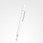 (2-Pack)[DP13 Piano White]Clip Premium Disc Fine Capacitive Stylus Pen, 白, large