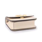 TORY BURCH Eleanor 大標誌翻蓋小款二用包/白色, , large