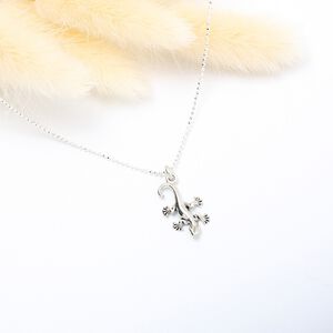 【Angel & Me】Gecko Geek s925 sterling silver necklace Birthday Valentine day gift