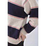 (XL) urban story韓牌條紋藍色長袖上衣二手衣, , large