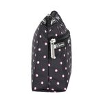 |快速出貨|Lesportsac Cosmetic Clutch 雙層拉鍊收納化妝包 送禮-粉色點滴, , large