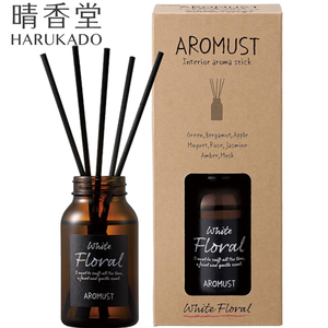 〔本野有限公司〕日本晴香堂擴香白色花香130ML-2入