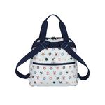 |快速出貨|LeSportsac Double Trouble Backpack 手提兩用 後背包 媽媽包-晴空貓語, , large