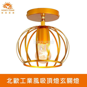 [Honey Comb]北歐工業風吸頂燈玄關燈(KC2305)