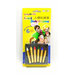 蜡藝 6色人體彩繪筆蜡藝 6色人體彩繪筆-珠光色,  蜡藝 6色人體彩繪筆蜡藝 6色人體彩繪筆-珠光色