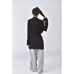 (XL) zara綁帶黑色外套二手衣, , large