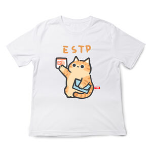 MBTI貓咪 ESTP-企業家 印花短袖