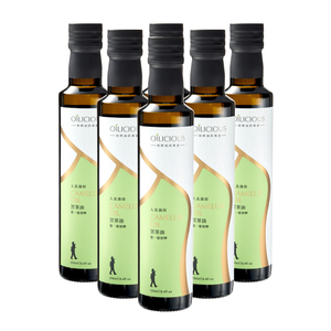 [人良油坊]第一道初榨苦茶油250ml x6入組