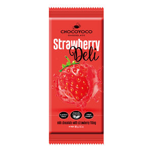 Chocoyoco strawberry flavored filling