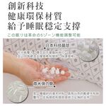 【日本旭川】日本專科人體工學3D曲線快眠調節枕 日本暢銷五區機能氧氣枕 枕頭 機能枕 神之枕 中空管枕 電視熱銷, , large
