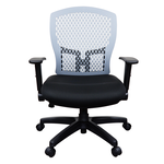 【H&R安室家】台製彈力人體工學護腰椅 電腦椅/辦公椅/升降椅/書桌椅 多款任選, , large