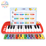 [RUNALAND]Simple and Fun Mini Elecronic Piano for Baby, , large