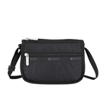 Lesportsac 時尚迷你小型斜背包 側背包 小廢包 手機包 送禮 禮物 女包 情人節禮物(永恆黑)L252-3537P-R086, , large