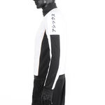 Asics 針織外套 男 立領外套 運動 訓練 休閒穿搭 亞瑟士 白 黑 [2033B751-100], , large