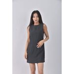 (S) gap premium質感無袖灰色洋裝二手衣, , large