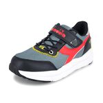 DIADORA迪亞多那 復古兒童老爹鞋 童運動鞋 童鞋 寬楦 透氣 康特杯 吸震 減壓 足弓支撐 健康鞋墊 止滑 灰 桃, , large