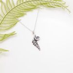 【Angel & Me】蕨葉 葉子 s925 純銀項鍊 生日 情人節 聖誕禮物, , large