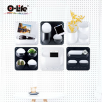 【O-Life】磁吸式壁掛收納盒-C款白色, , large